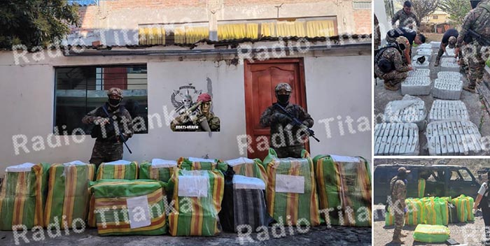 Agentes de la Dirandro intervienen vehículo que transportaba más de 405 kilos de marihuana, en Huaccana